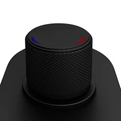 Arezzo Matt Black Industrial Style Push Button Shower Valve (3 Outlets) -Aqualisa Shop azpb03rmb d4