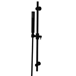 Arezzo Matt Black Round Shower Valve Inc. Slide Rail Kit With Pencil Handset 10 Arezzo Matt Black Round Shower Valve Inc. Slide Rail Kit With Pencil Handset -Aqualisa Shop azsp80mbd3