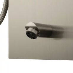 Arezzo Shower Tower Panel - Stainless Steel (Thermostatic) -Aqualisa Shop azstp5ss d4