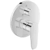 Duravit B.1 Single Lever Bath Mixer With Diverter For Concealed Installation -Aqualisa Shop b15210012010 l