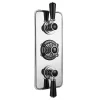 Bayswater Black Triple Concealed Thermostatic Shower Valve With Diverter