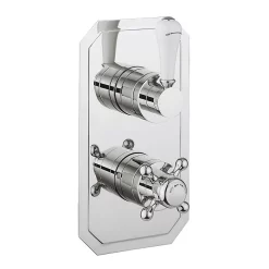 Crosswater Belgravia Lever Slimline Thermostatic Shower Valve With 2 Way Diverter