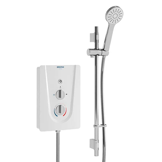 Bristan Smile Electric Shower White 4 Bristan Smile Electric Shower White - Image 2