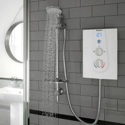 Bristan Joy ThermoSafe Electric Shower White