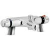 Victorian Plumbing Coral Modern Thermostatic Bath Shower Mixer - Bottom Outlet 1 Victorian Plumbing Coral Modern Thermostatic Bath Shower Mixer - Bottom Outlet -Aqualisa Shop btmv01 d2