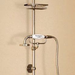 Urlington Bathroom Burlington Claremont Wall Mounted Angled Bath Shower Mixer W Riser, 9" Rose & Soap Basket 8 Urlington Bathroom Burlington Claremont Wall Mounted Angled Bath Shower Mixer W Riser, 9" Rose & Soap Basket -Aqualisa Shop burlingtonbirkenheadwallmountedangledbathshowermixerh365bid1