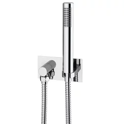 Cruze Bathroom Cruze Shower Pack (inc. 200mm Wall Mounted Head, Wall Outlet Elbow + Shower Handset)