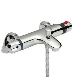 Nuie Reef Thermostatic Bath Shower Mixer - Chrome