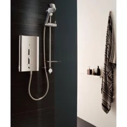 Mira Sh Mira - Escape 9.8kw Thermostatic Electric Shower - Chrome 7 Mira Sh Mira - Escape 9.8kw Thermostatic Electric Shower - Chrome -Aqualisa Shop chromeescape d1