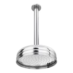 Chatsworth 1928 Traditional Push-Button Shower Pack With Slide Rail Kit + Ceiling Mounted Head -Aqualisa Shop chtpbpk3 d3