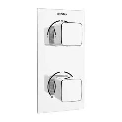 Bristan Cobalt Recessed Dual Control Shower Pack 10 Bristan Cobalt Recessed Dual Control Shower Pack -Aqualisa Shop cobaltshwrpk d1