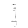 Cruze Bathroom Cruze Modern Thermostatic Shower - Chrome -Aqualisa Shop cru002 d4