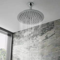 Cruze Bathroom Cruze Modern Shower Package (Fixed Shower Head + Overflow Bath Filler) -Aqualisa Shop crzsppk detail2