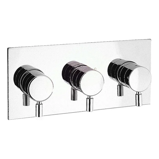 Crosswater - Design Thermostatic Shower Valve With 3 Way Diverter 3 Crosswater - Design Thermostatic Shower Valve With 3 Way Diverter