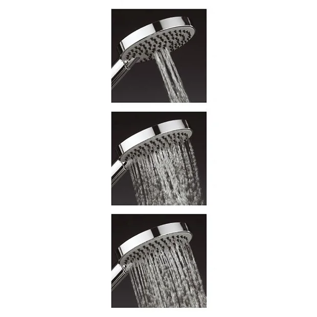 Crosswater - Dial Kai Lever 2 Control Bath Valve With 3 Mode Handset 3 Crosswater - Dial Kai Lever 2 Control Bath Valve With 3 Mode Handset