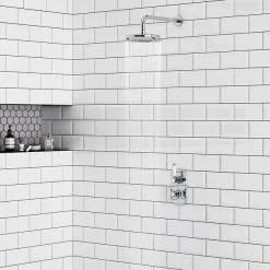 Chatsworth 1928 Traditional Twin Concealed Shower Valve