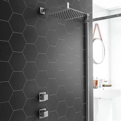 Milan Bathroom Milan Concealed Individual Stop Tap + Thermostatic Control Shower Valve -Aqualisa Shop egaz36as d3