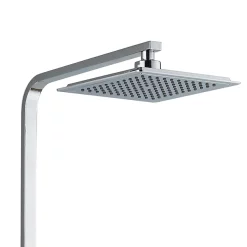 Victorian Plumbing Summit Modern Square Thermostatic Shower - Chrome -Aqualisa Shop egck01detail1