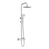 Victorian Plumbing Apollo Modern Thermostatic Shower - Chrome