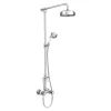 Chatsworth Thermostatic Shower With Diverter, Rigid Riser & Fixed Head -Aqualisa Shop egtck10 d5