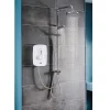 Triton Danzi DuElec 9.5kw Electric Shower - White