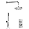 Crosswater MPRO Chrome 2 Outlet 2-Handle Shower Bundle -Aqualisa Shop gtlpro1510c l