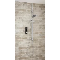Triton HOME Digital Mixer Shower Pumped All-in-One Ceiling Pack With Riser Rail (Low Pressure Gravity)