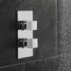 Hudson Reed Kubix Concealed Twin Shower Valve With Diverter