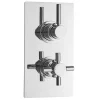 Hudson Reed Tec Pura Concealed Twin Shower Valve With Built-in Diverter