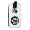 Hudson Reed Topaz Black Twin Concealed Thermostatic Shower Valve -Aqualisa Shop hudsonreedtopazblacktwinconcealedthermostaticshowervalvel