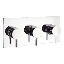 Crosswater - Kai Lever Triple Concealed Thermostatic Shower Valve