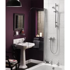 Bristan Colonial2 Thermostatic Surface Mounted Shower Valve + Adjustable Riser -Aqualisa Shop kn2shxarc d1