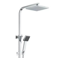 Milan Bathroom Milan Modern Thermostatic Shower - Chrome