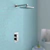 Milan Bathroom Milan Square Shower Package With Concealed Valve + Head 2 Milan Bathroom Milan Square Shower Package With Concealed Valve + Head -Aqualisa Shop milscvpknd4