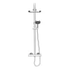 Monza­­ Bathroom Monza Modern Round Thermostatic Shower - Chrome -Aqualisa Shop mza002 n d6