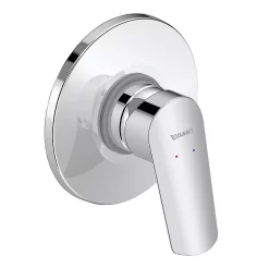 Duravit No.1 Chrome Single Lever Shower Mixer Concealed Set