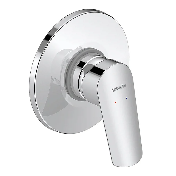 Duravit No.1 Chrome Single Lever Shower Mixer Concealed Set 3 Duravit No.1 Chrome Single Lever Shower Mixer Concealed Set