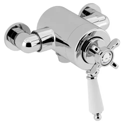 Bristan - 1901 Exposed Dual Control Thermostatic Shower Valve - Chrome