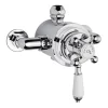 Old London - Chrome Traditional Dual Exposed Valve -Aqualisa Shop oldlondonchrometraditionaldualexposedvalveldnv14nl