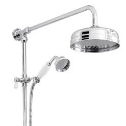 Old London - Chrome Traditional Triple Exposed Valve With Spout -Aqualisa Shop oldlondonchrometraditionaltripleexposedvalvewithspoutldnv15d1