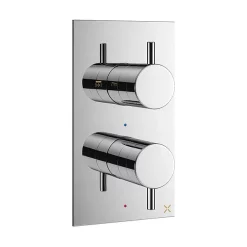Crosswater MPRO Thermostatic Shower Valve With 2-Way Diverter - Chrome