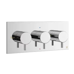 Crosswater MPRO Bath Shower Valve With 3 Way Diverter - Chrome