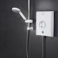 Aqualisa - Quartz Electric Shower - White/Chrome