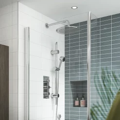 Ultra Quest Rectangular Concealed Thermostatic Triple Shower Valve