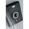 Aqualisa - Quartz Electric Shower - Graphite/Chrome -Aqualisa Shop qze8511 d2