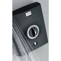 Aqualisa - Quartz Electric Shower - Graphite/Chrome