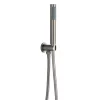Arezzo Gunmetal Grey Round Thermostatic Shower Pack With Head + Handset -Aqualisa Shop rd4gmpk d4