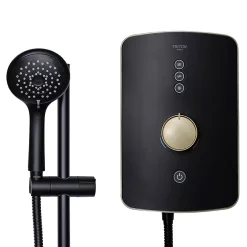 Triton Amala 8.5kw Electric Shower - Black/Brushed Brass -Aqualisa Shop reama87 d1 1