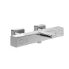 Villeroy & Boch Villeroy And Boch Universal Wall Mounted Square Thermostatic Bath Shower Mixer Valve - Chrome -Aqualisa Shop sbm ld l1