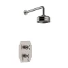 Heritage Bathroom Heritage Glastonbury Recessed Shower With Premium Fixed Head Kit - Brushed Nickel 2 Heritage Bathroom Heritage Glastonbury Recessed Shower With Premium Fixed Head Kit - Brushed Nickel -Aqualisa Shop sdcdual15 1